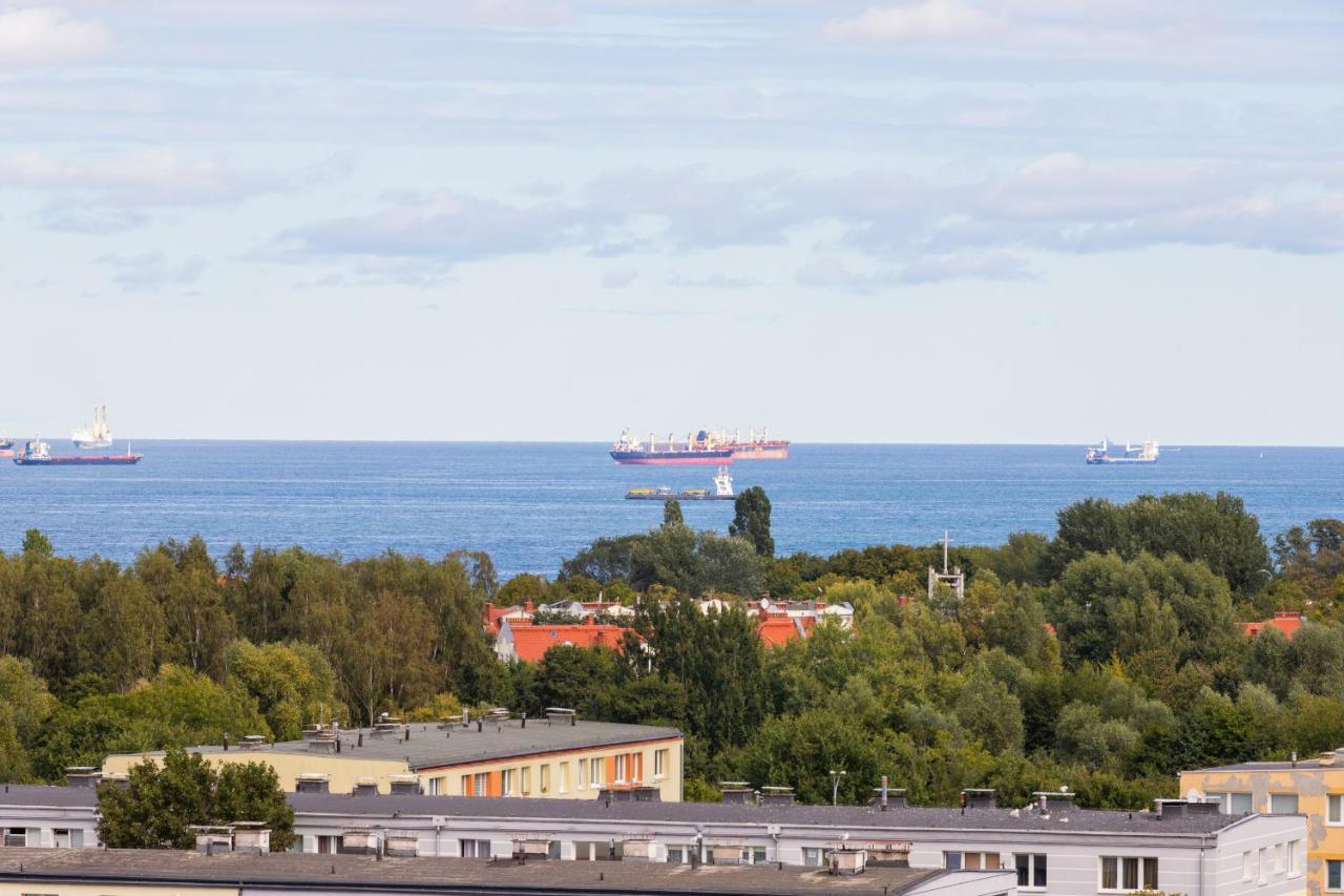 Seaview Apartment Gdansk Przymorze By Noclegi Renters Екстер'єр фото