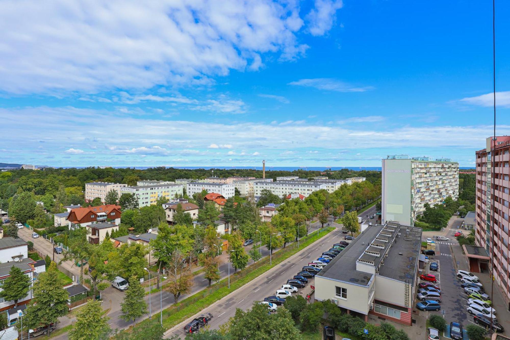 Seaview Apartment Gdansk Przymorze By Noclegi Renters Екстер'єр фото
