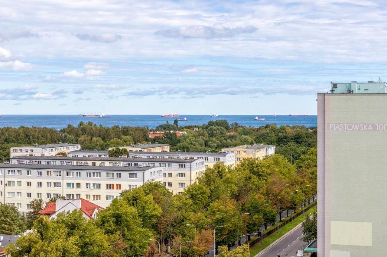 Seaview Apartment Gdansk Przymorze By Noclegi Renters Екстер'єр фото